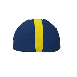Santini TDF Col De La Madeleine Stage Cycling Cap - Blue/Yellow