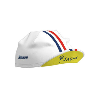 Santini TDF Hautacam Stage Cycling Cap - White