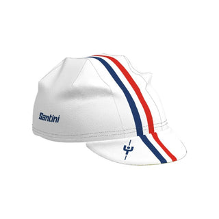 Santini TDF Hautacam Stage Cycling Cap - White
