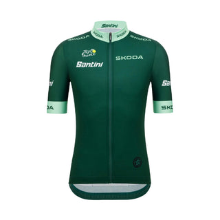 Santini SMS Tour de France 25 Sprinters Short Sleeve Jersey - Green