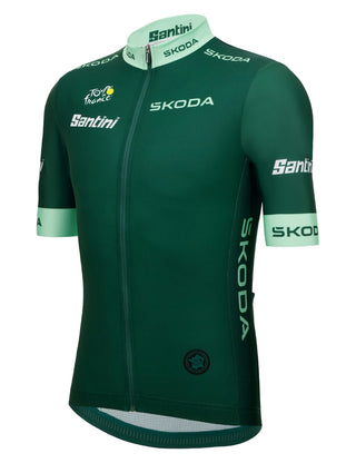 Santini Tour De France Sprint Leaders Men's Jersey - Green