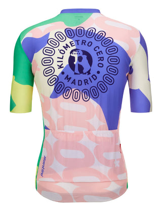 Santini La Vuelta KM Cero Short Sleeve Jersey - Print