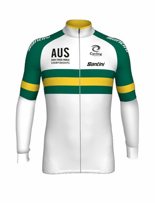 Santini Granfondo Camast Men's Long Sleeve Jersey - Australia