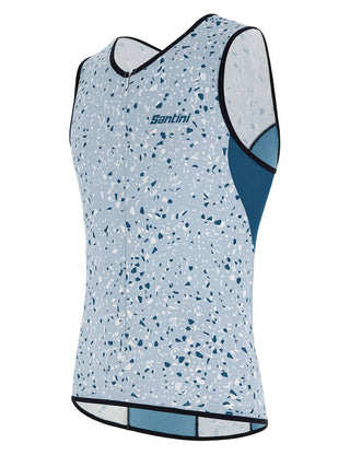 Santini Pietra Sleek Men's Tri Top - Teal