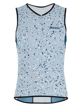 Santini Pietra Sleek Men's Tri Top - Teal