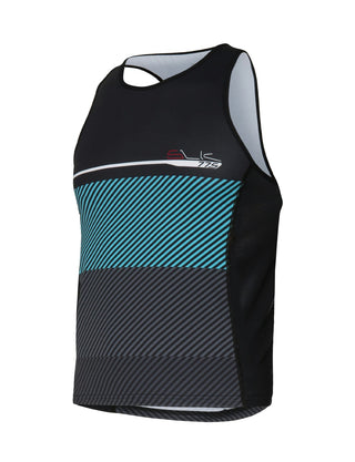 Santini Triathlon Men's Tank Top Sleek - Blue