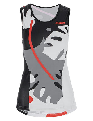 Santini Maui Sleek Women's Sleeveless Tri Top - Granatina Pink