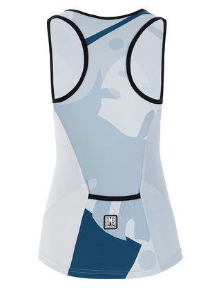 Santini Maui Sleek Women's Sleeveless Tri Top - Teal