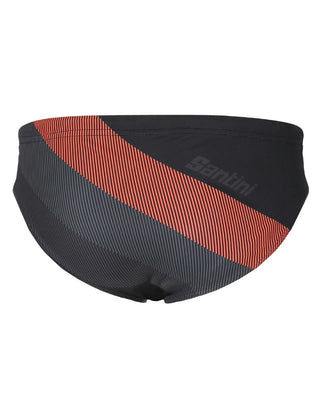 Santini Triathlon Swimsuit Men's Scuba - Fluro Orange
