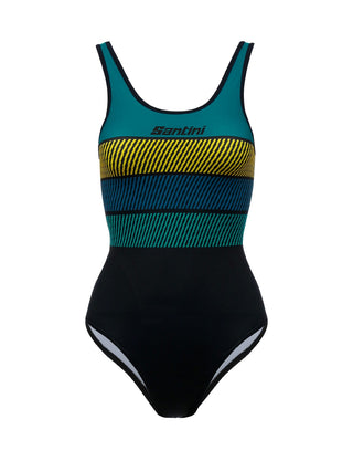 Santini Ariel Triathlon Ladies Swimsuit - Blue