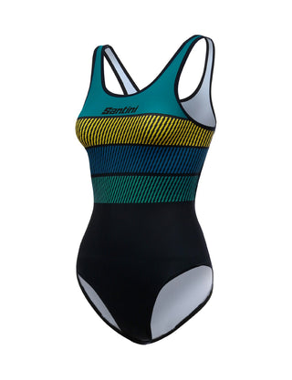 Santini Ariel Triathlon Ladies Swimsuit - Blue