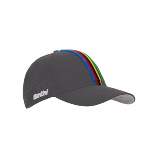Santini SMS UCI World Champion Baseball Cap - Grey