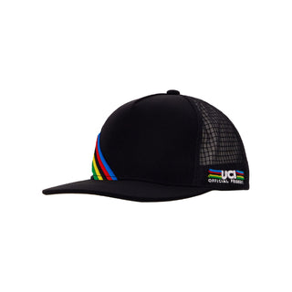 Santini SMS UCI World Champion Trucker Hat - Black