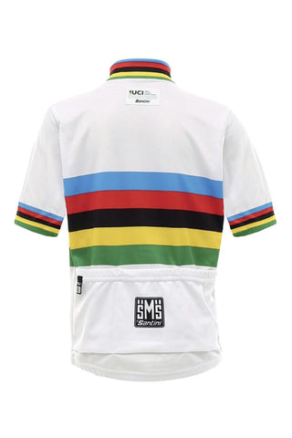 Santini UCI Official World Champion Kids Short Sleeve Jersey