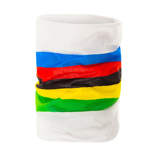 Santini SMS UCI World Champion Neck Warmer - White
