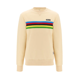Santini SMS UCI World Champion Sweatshirt - Cream
