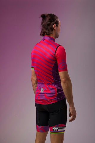 Santini UCI Wollongong W/C Wind Sleeveless Vest - Print