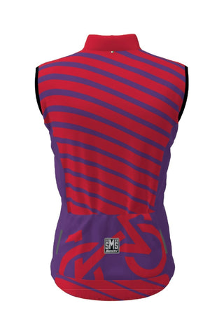 Santini UCI Wollongong W/C Wind Sleeveless Vest - Print