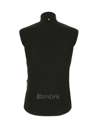 Santini Guard Nimbus Men's Rain Vest - Black