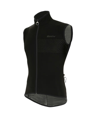Santini Guard Nimbus Men's Rain Vest - Black