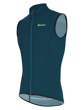 Santini Nebula Puro Men's Windproof Vest - Teal