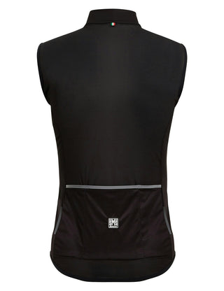 Santini Nebula 3W Men's Wind Vest  - Black