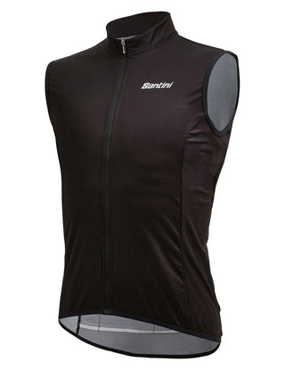 Santini Nebula 3W Men's Wind Vest  - Black