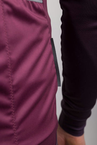 Santini Nebula 3W Men's Wind Vest  - Maroon