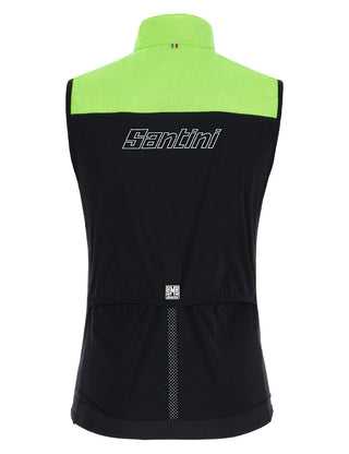Santini Redux Vigor Men's Vest - Fluro Green