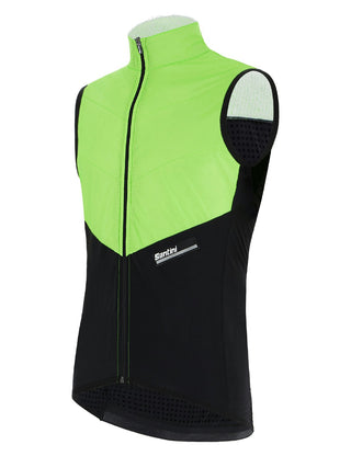 Santini Redux Vigor Men's Vest - Fluro Green