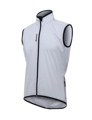 Santini FZ Scudo Men's Windproof Vest - White