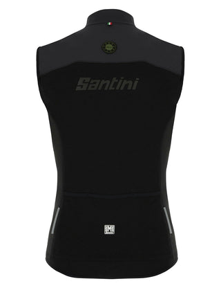 Santini Trail Gravel Wind Vest - Black