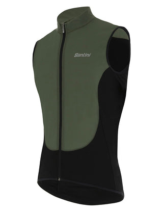 Santini Trail Gravel Wind Vest - Military