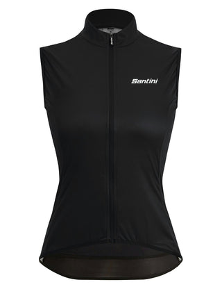 Santini Nebula 3W Women's Wind Vest - Black