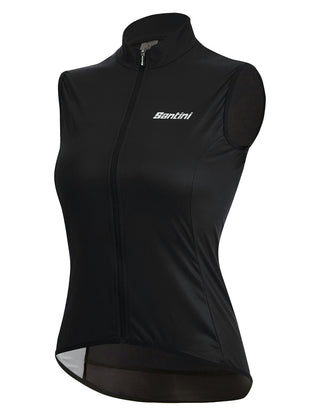 Santini Nebula 3W Women's Wind Vest - Black