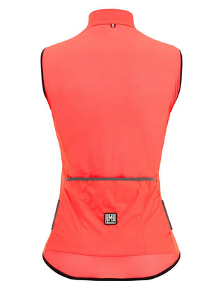 Santini Nebula 3W Women's Wind Vest - Granatina Pink