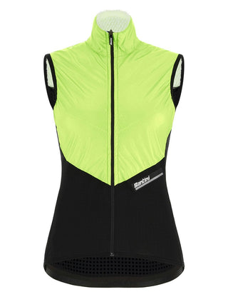 Santini Redux Stamina Women's Vest - Fluro Green