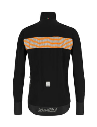 Santini Guard Mercurio Men's Rain Jacket - Black