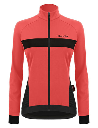 Santini Coral Bengal Women's Winter Jacket - Granatina Pink