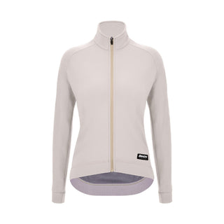 Santini SMS RTR Women’s Technical Winter Fleece Jacket - Cappuccino