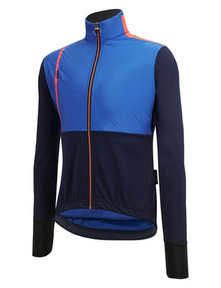 Santini Vega Absolute Men's Jacket - Nautica Blue