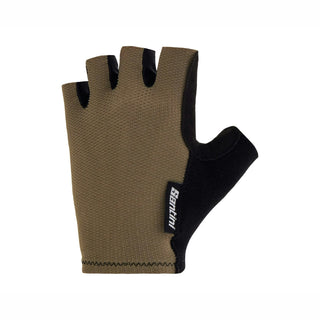 Santini Brisk Half Finger Gloves - Military Green