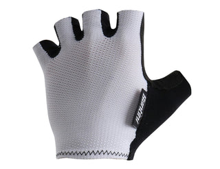 Santini Brisk Half Finger Gloves - White