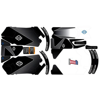 STACYC HD No.1 12EDrive & 16EDrive Graphics Kit - White