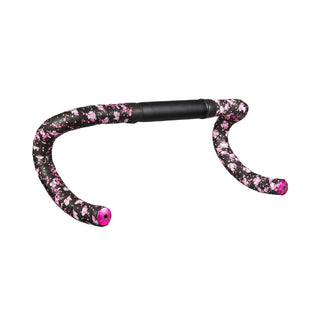 Supacaz Super Sticky Kush Sakura Bar Tape With Pink Star Plugz - Pink