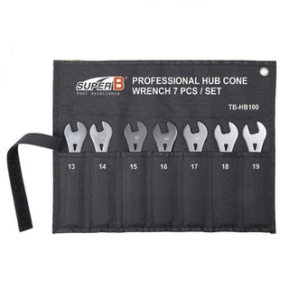 SuperB Professional Hub Cone Wrench Set