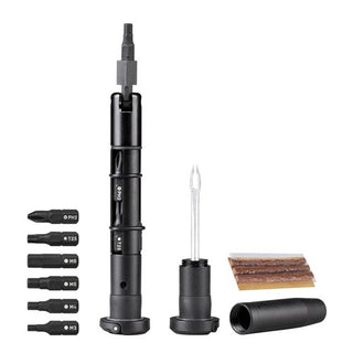 Topeak Plug'N Tool Mountain Tubeless Tire Repair & Multi-Tool Kit