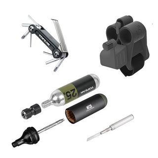 Topeak Tubimaster MXT - Tubeless Tire Repair & Co2 Inflation Kit For MTB