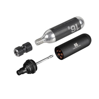 Topeak Tubi Master RX Tubeless Tire Repair Kit With 16G Co2 Cartridge