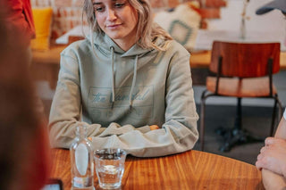 The Vandal Pedals Men's Eco Hoodie - Pine Green